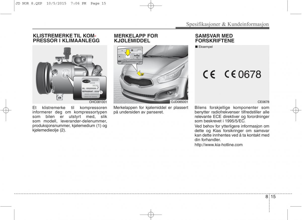 KIA Ceed II 2 bruksanvisningen / page 621