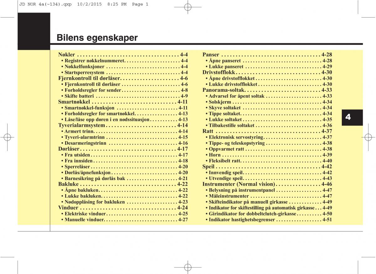 KIA Ceed II 2 bruksanvisningen / page 85