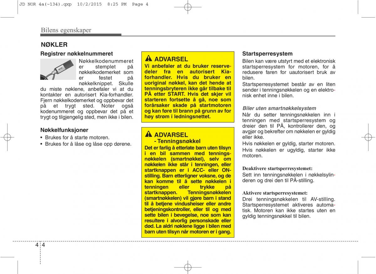 KIA Ceed II 2 bruksanvisningen / page 88