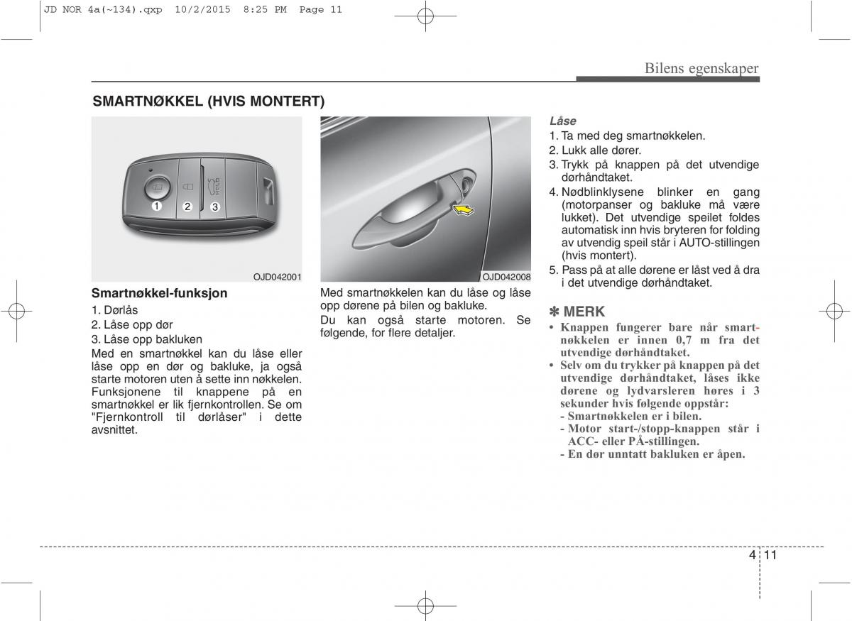 KIA Ceed II 2 bruksanvisningen / page 95