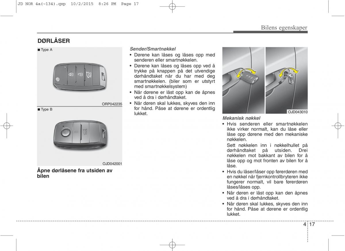 KIA Ceed II 2 bruksanvisningen / page 101