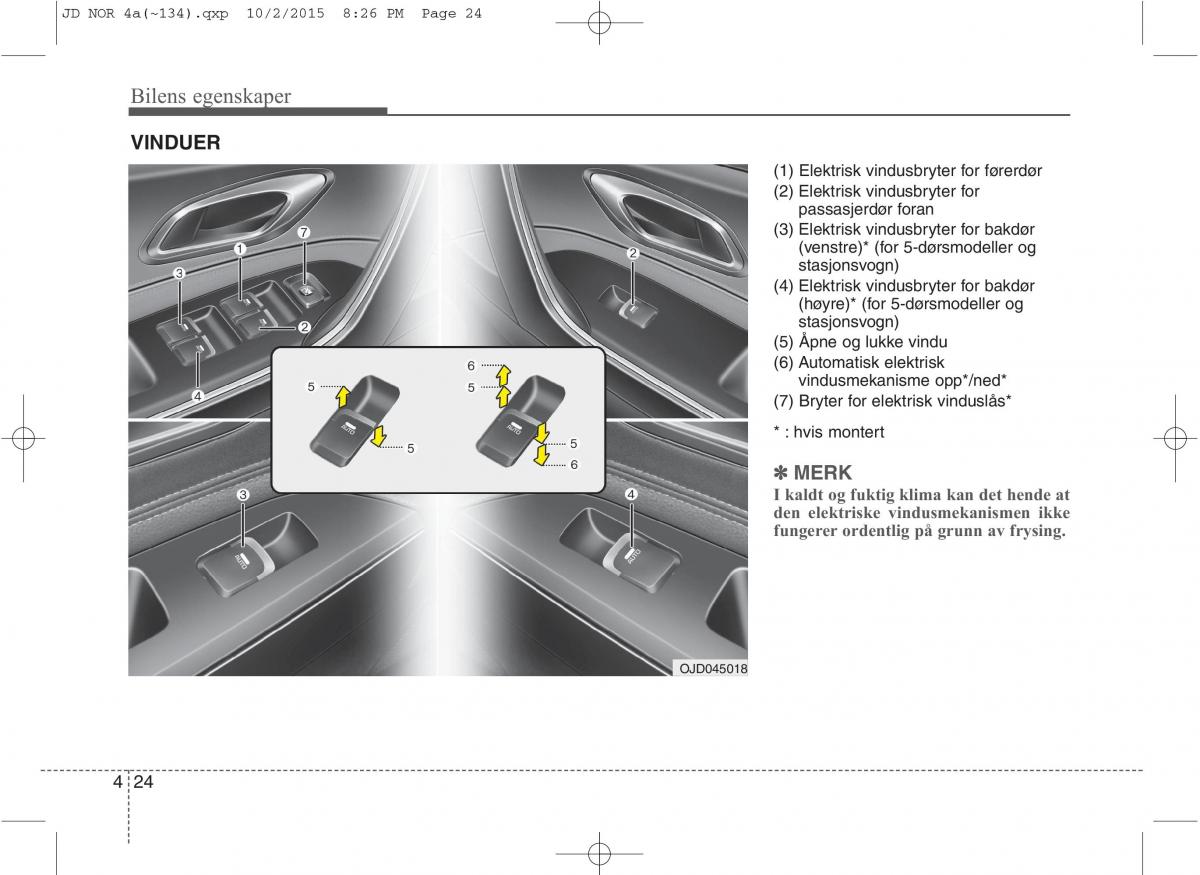 KIA Ceed II 2 bruksanvisningen / page 108