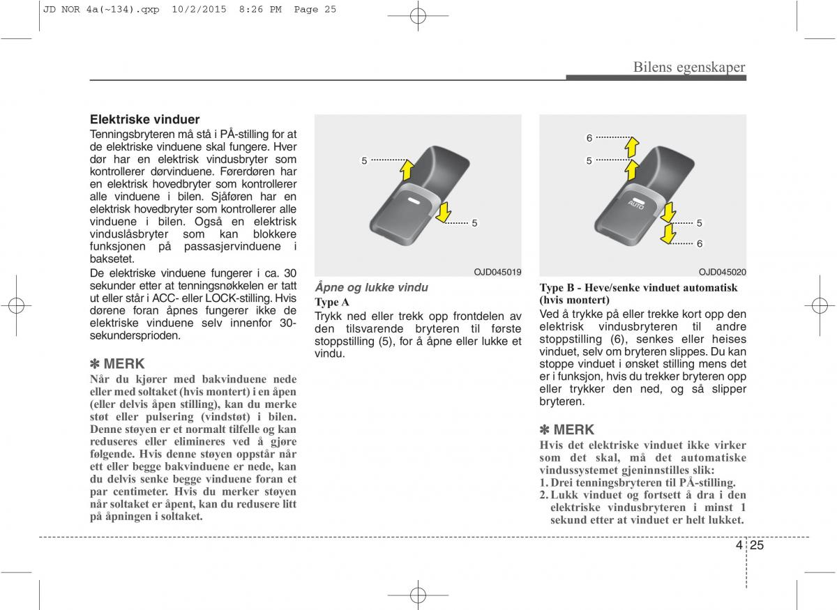 KIA Ceed II 2 bruksanvisningen / page 109