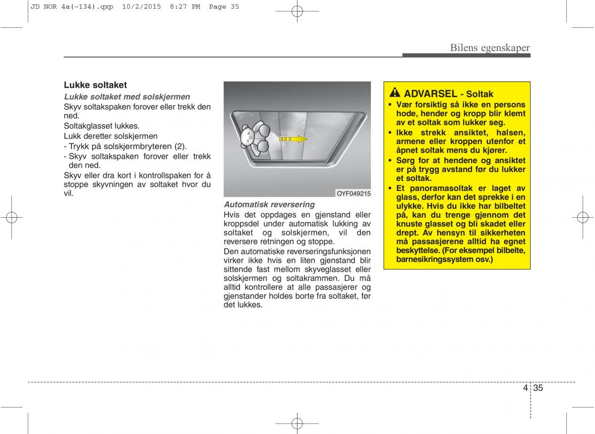 KIA Ceed II 2 bruksanvisningen / page 119