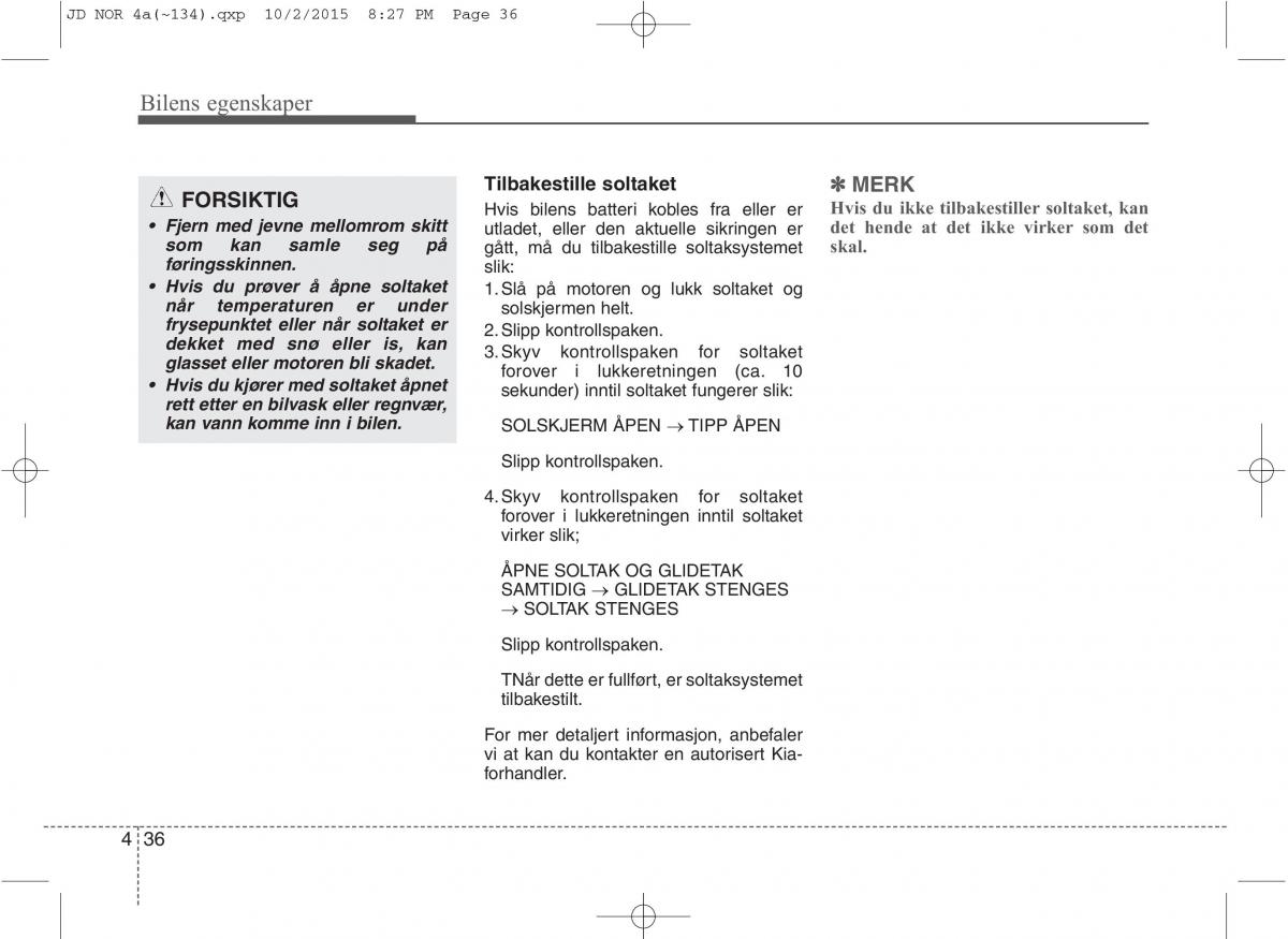 KIA Ceed II 2 bruksanvisningen / page 120