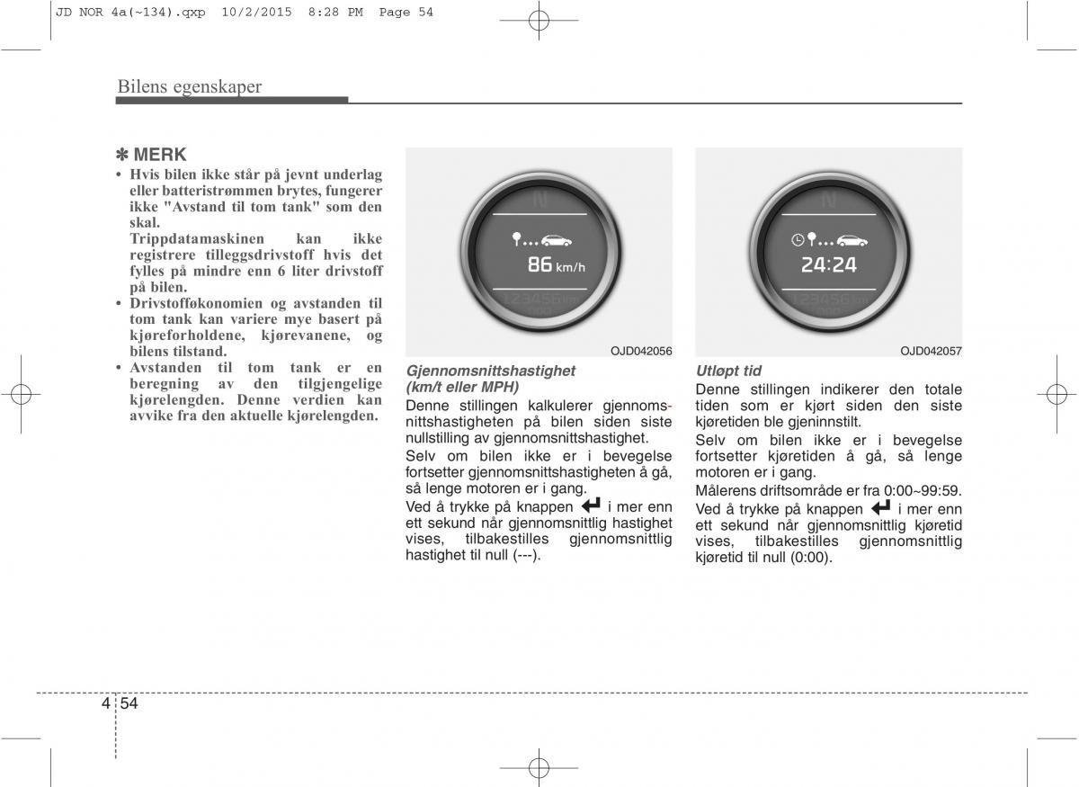 KIA Ceed II 2 bruksanvisningen / page 138