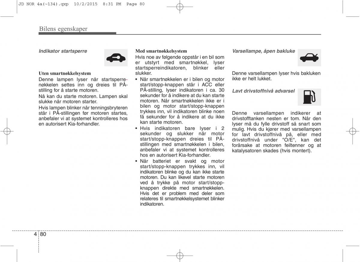 KIA Ceed II 2 bruksanvisningen / page 164