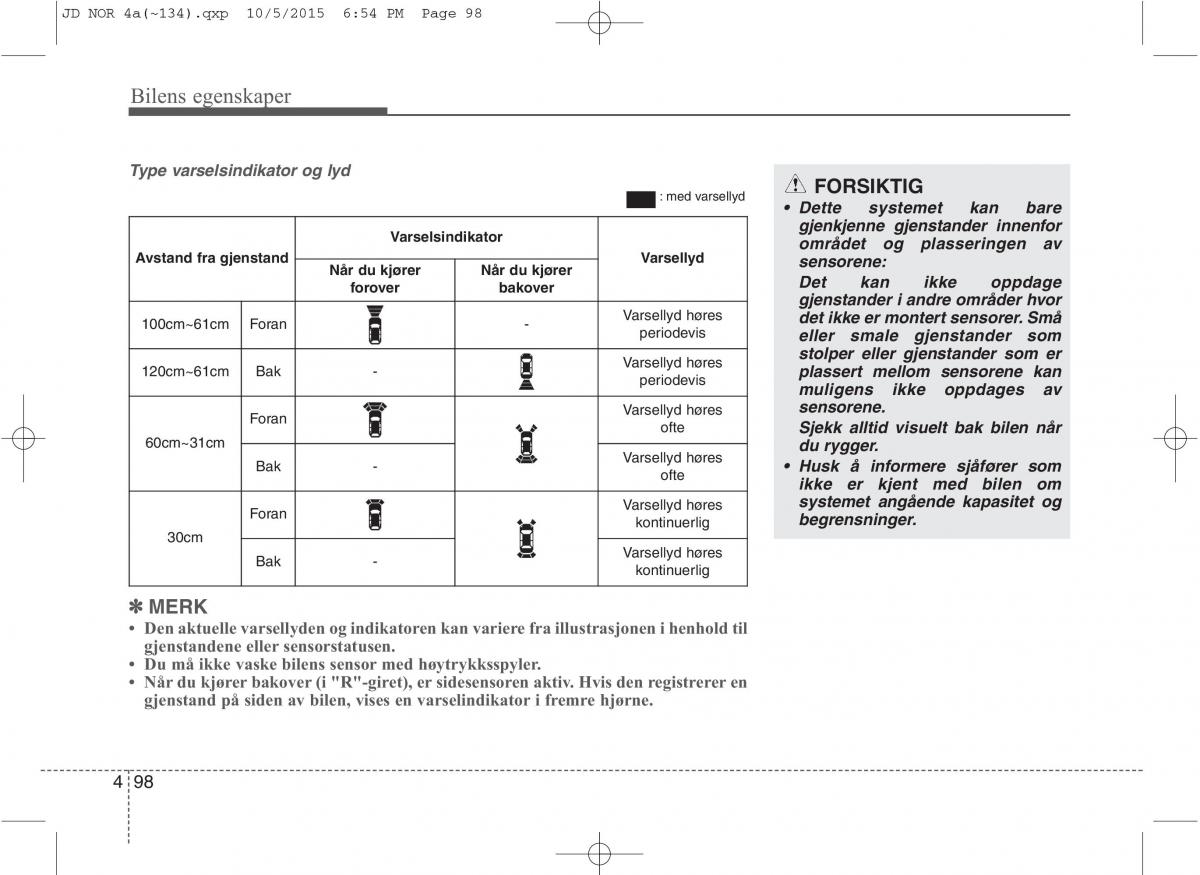 KIA Ceed II 2 bruksanvisningen / page 182