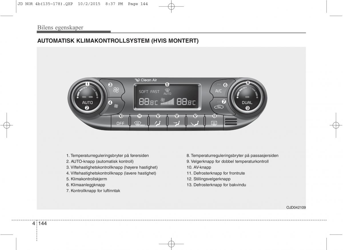 KIA Ceed II 2 bruksanvisningen / page 228