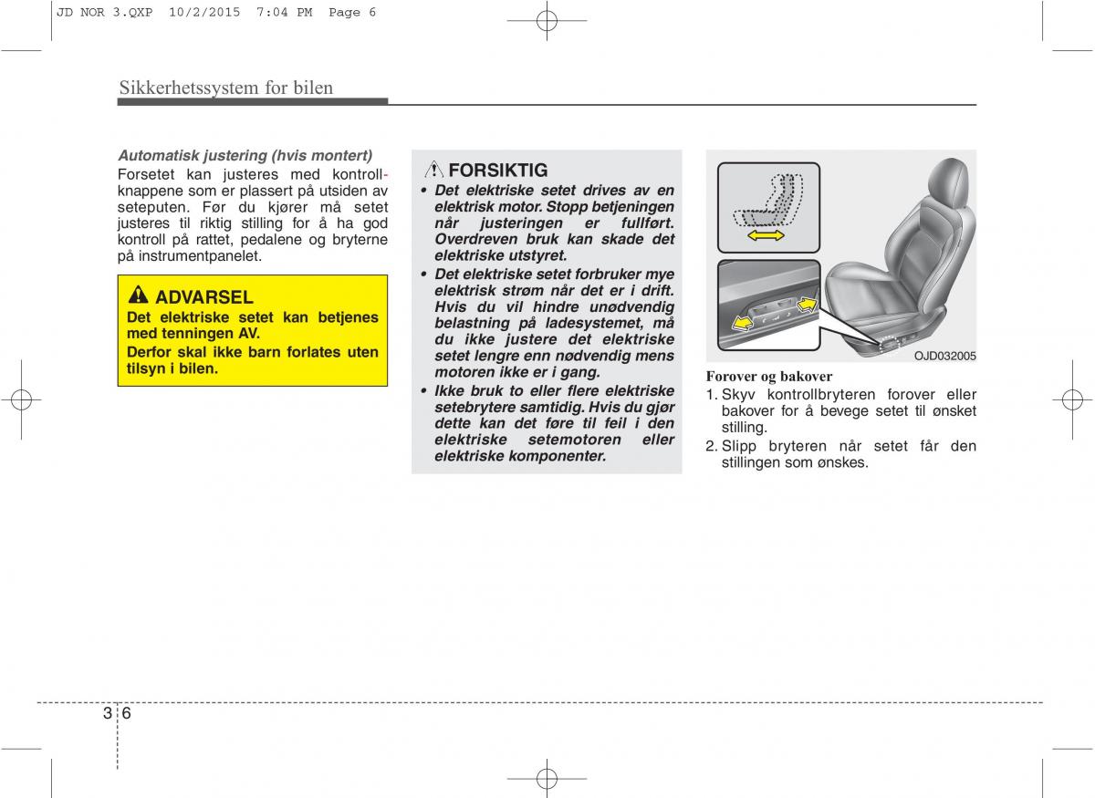 KIA Ceed II 2 bruksanvisningen / page 23