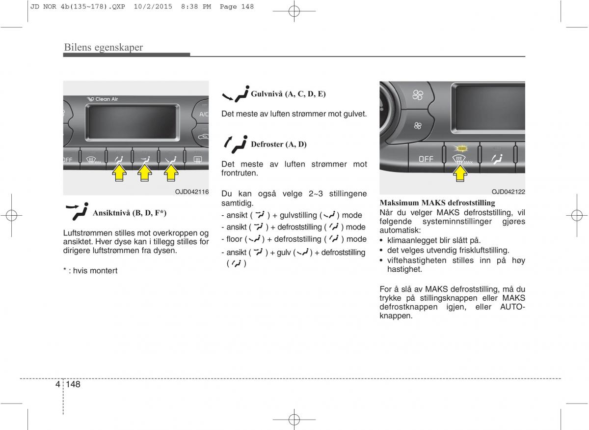 KIA Ceed II 2 bruksanvisningen / page 232