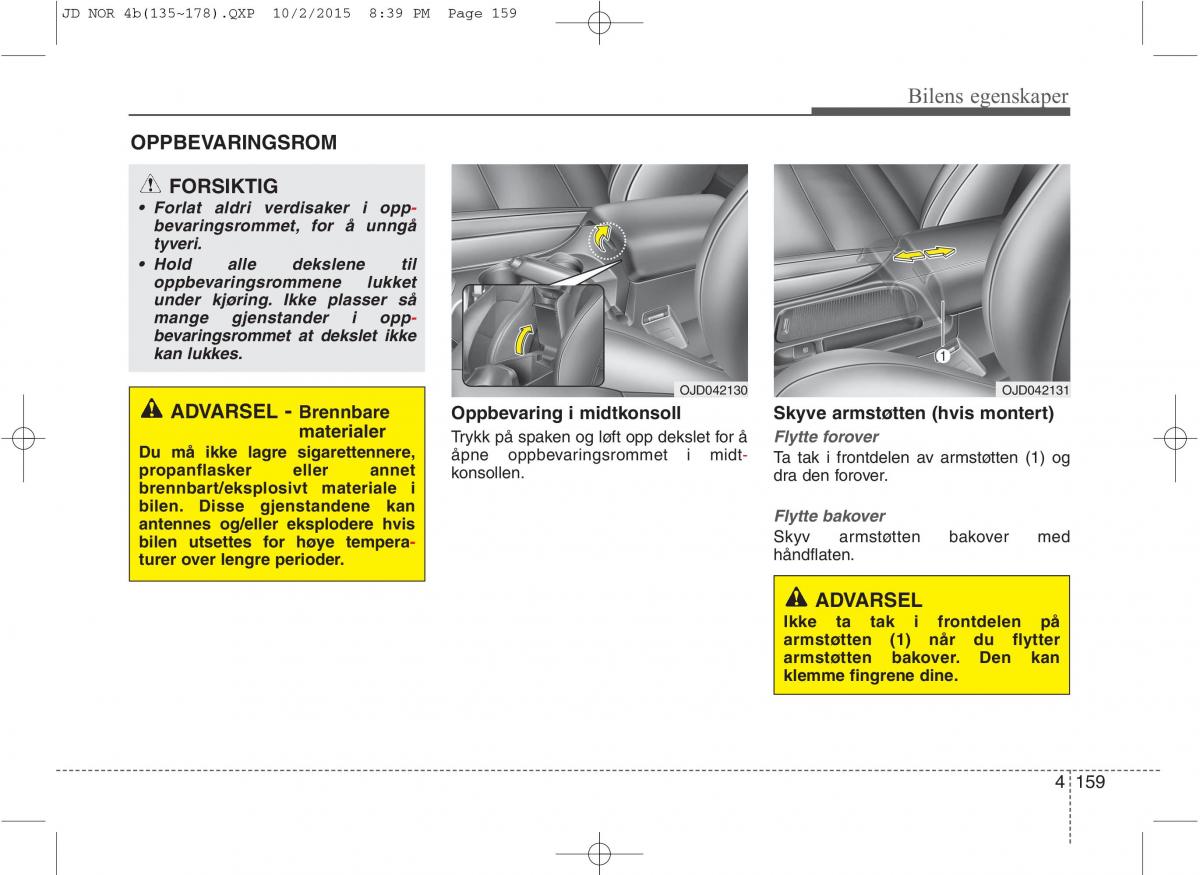 KIA Ceed II 2 bruksanvisningen / page 243