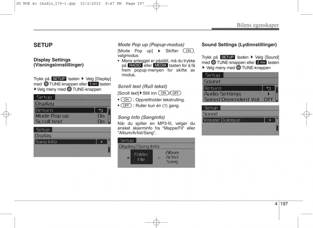 KIA Ceed II 2 bruksanvisningen / page 281