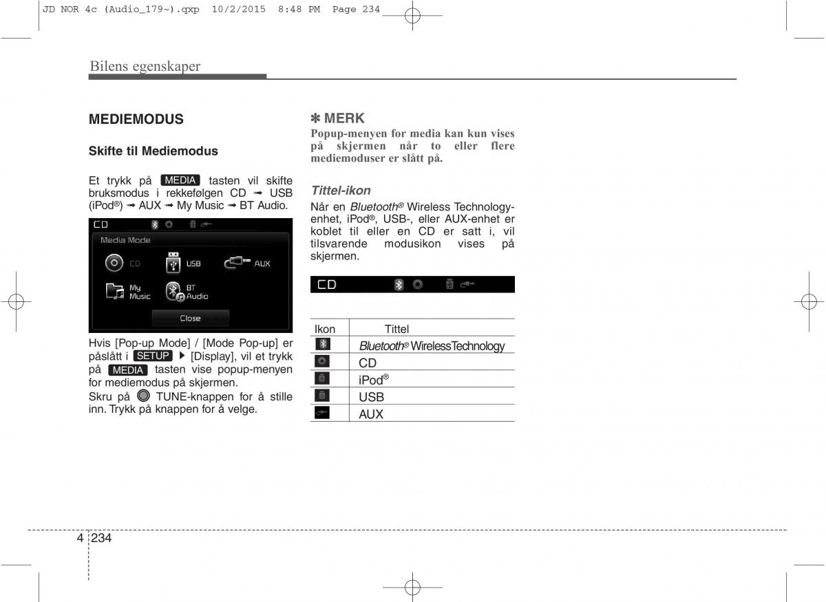 KIA Ceed II 2 bruksanvisningen / page 318