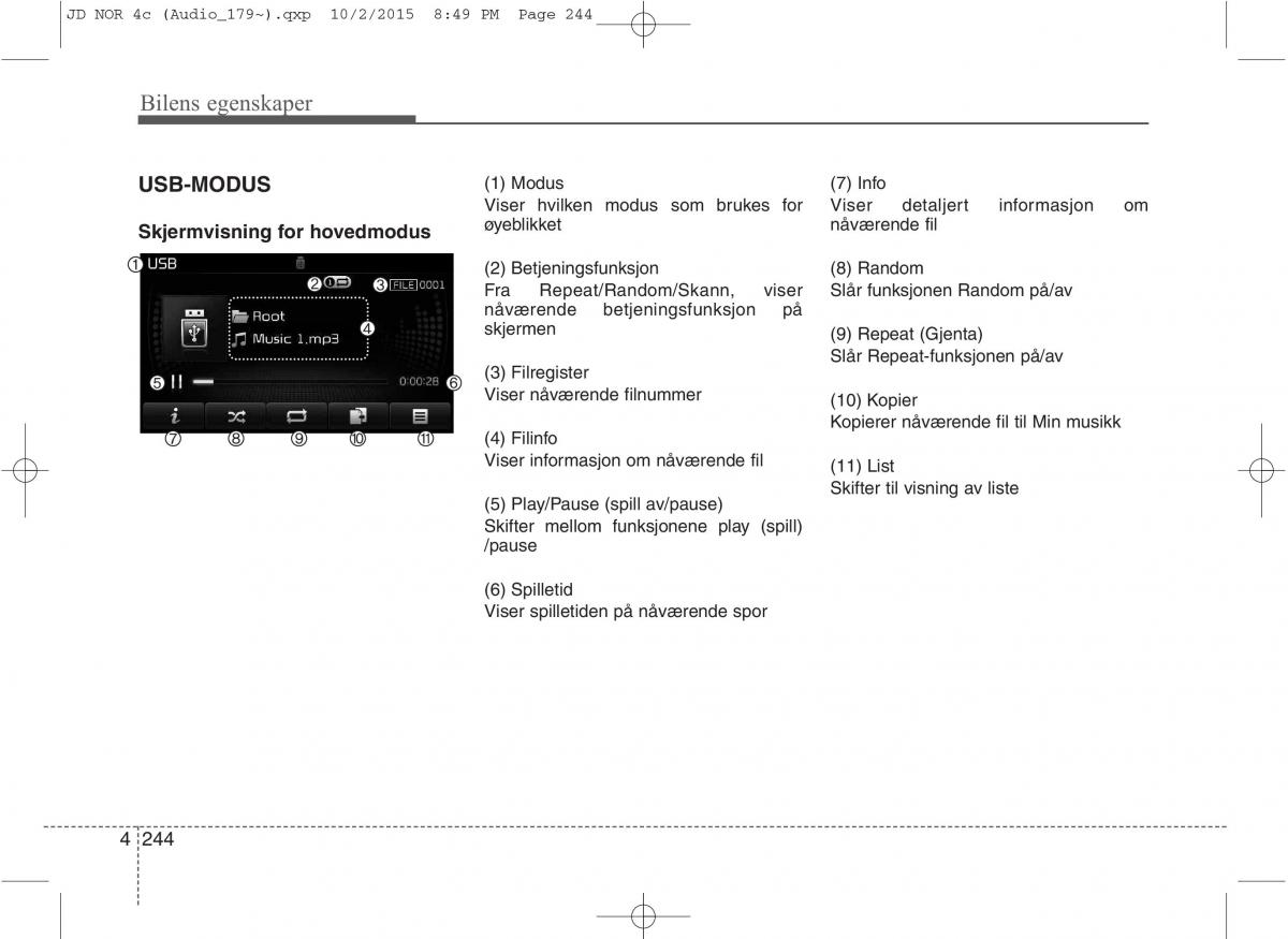 KIA Ceed II 2 bruksanvisningen / page 328