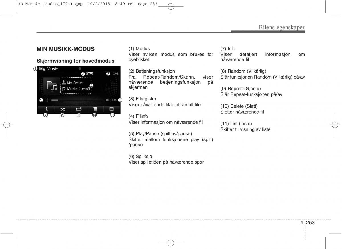 KIA Ceed II 2 bruksanvisningen / page 337