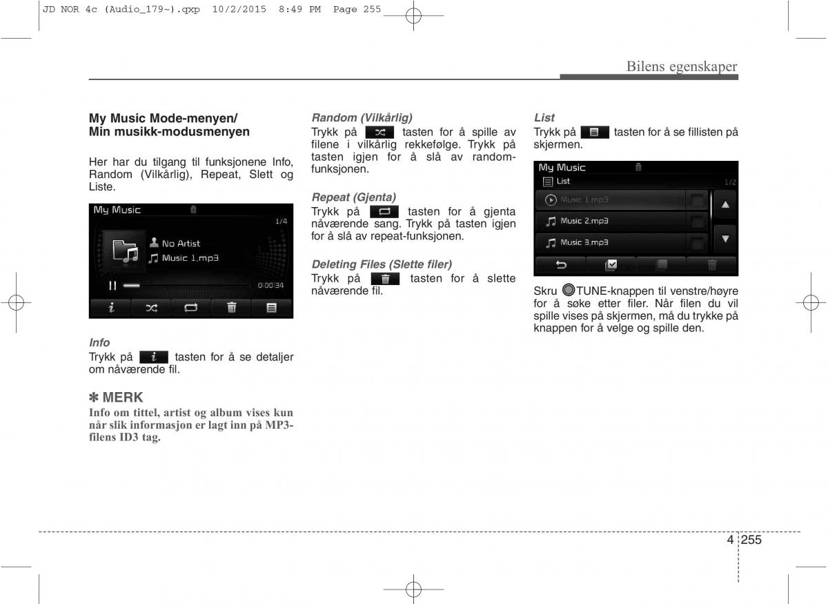 KIA Ceed II 2 bruksanvisningen / page 339