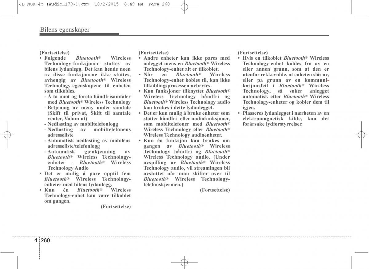 KIA Ceed II 2 bruksanvisningen / page 344