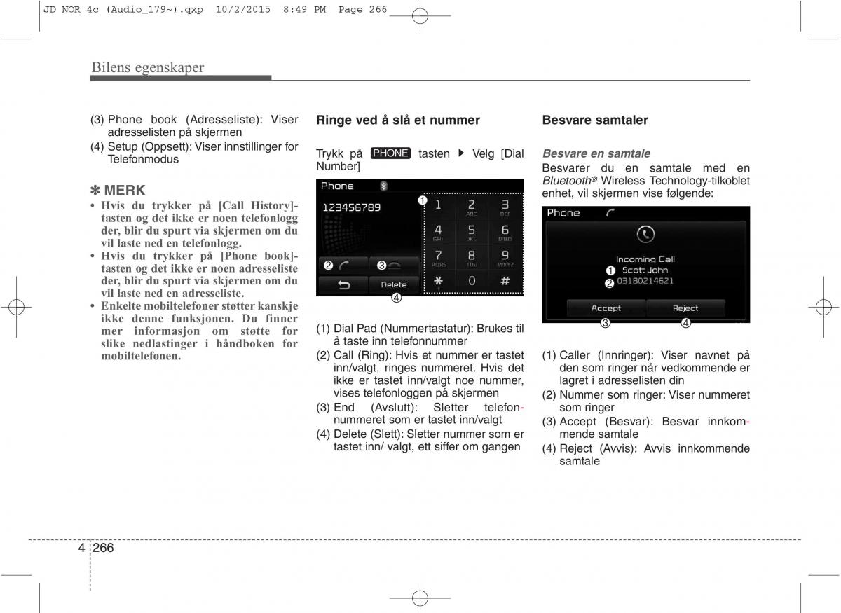 KIA Ceed II 2 bruksanvisningen / page 350