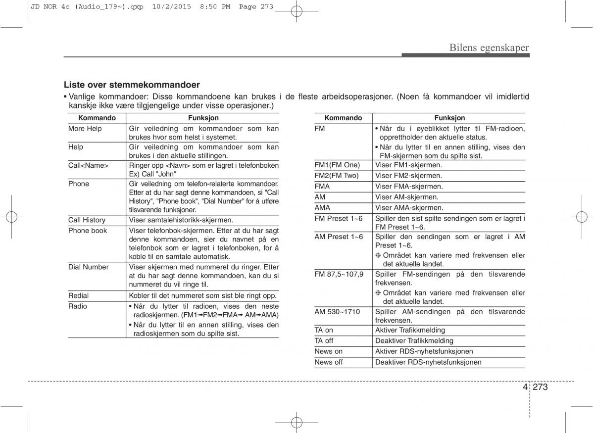 KIA Ceed II 2 bruksanvisningen / page 357