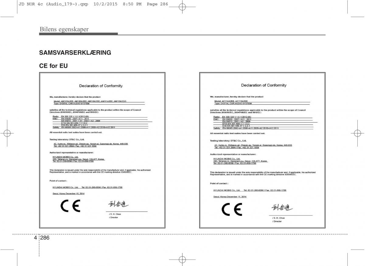 KIA Ceed II 2 bruksanvisningen / page 370