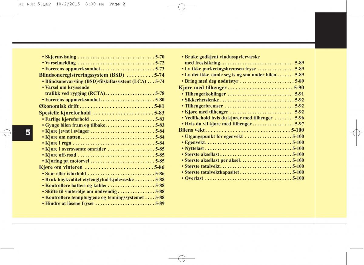 KIA Ceed II 2 bruksanvisningen / page 372