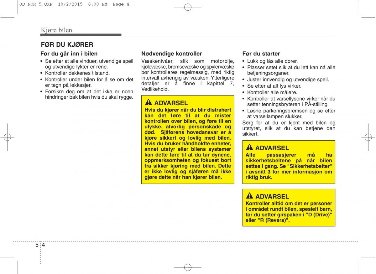 KIA Ceed II 2 bruksanvisningen / page 374