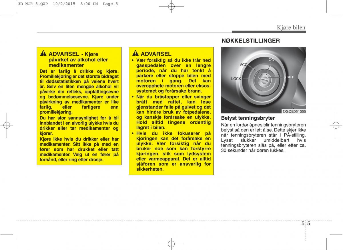 KIA Ceed II 2 bruksanvisningen / page 375