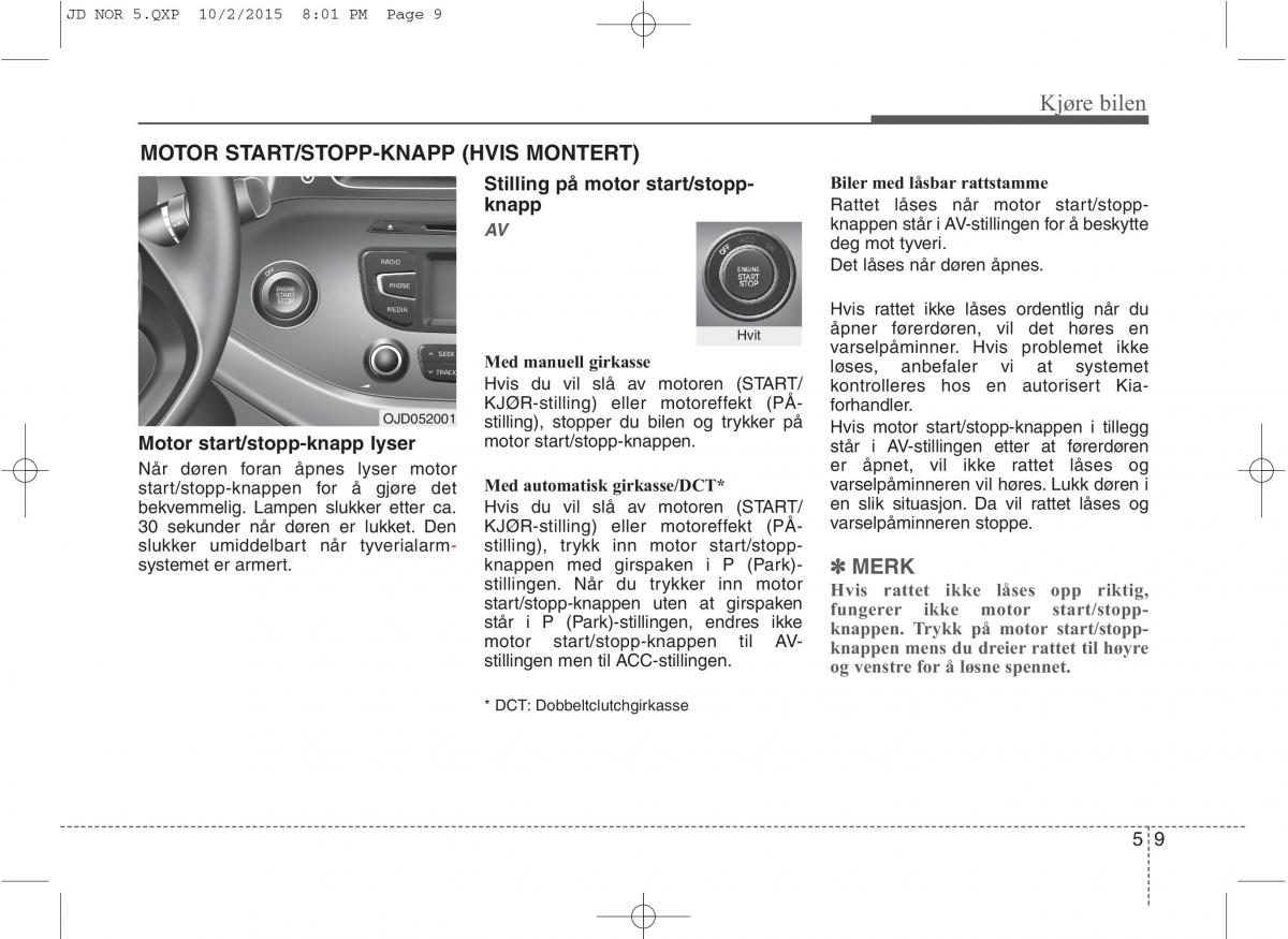 KIA Ceed II 2 bruksanvisningen / page 379