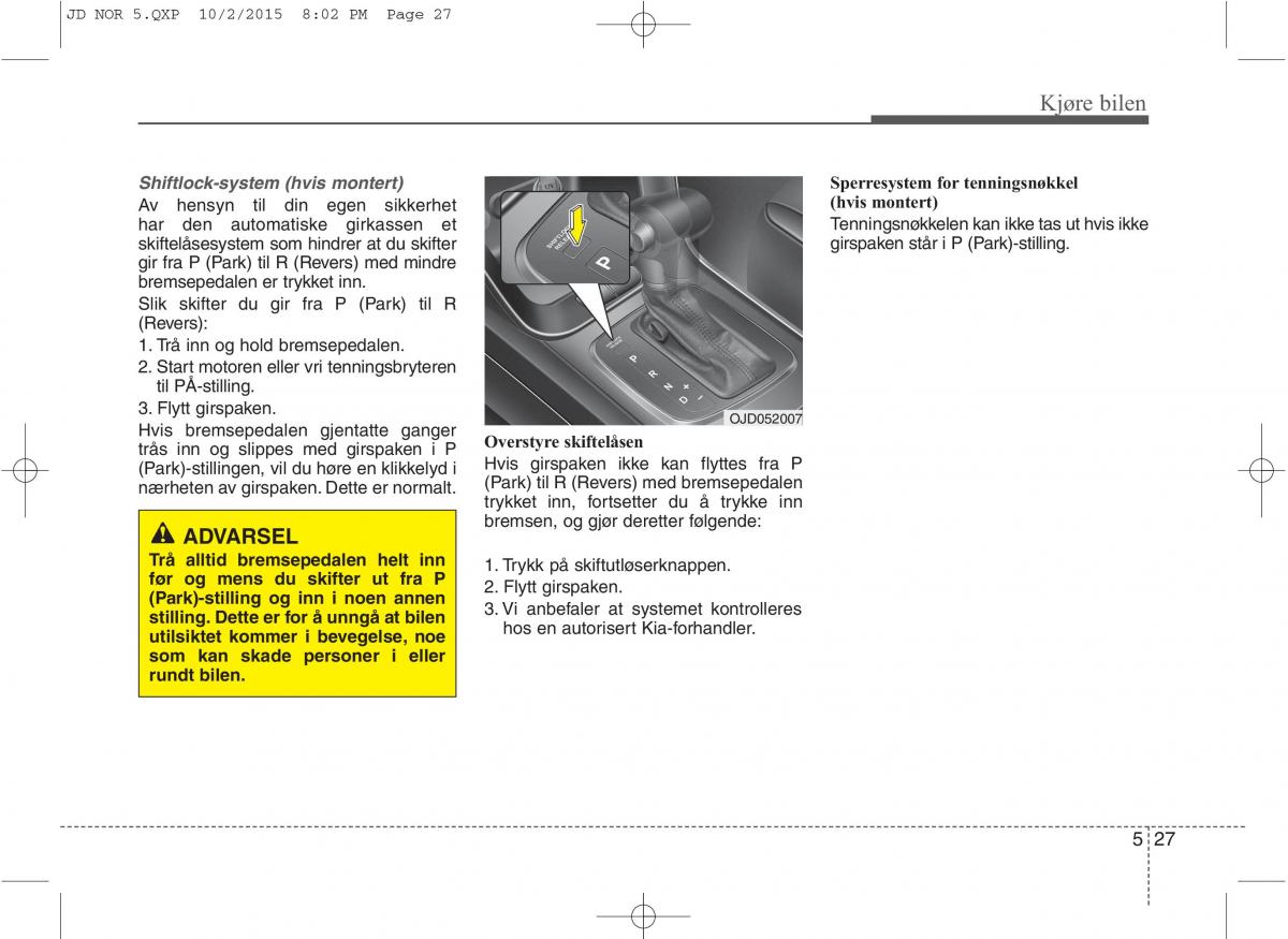 KIA Ceed II 2 bruksanvisningen / page 397