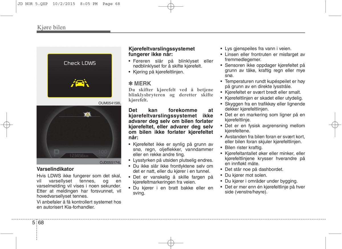 KIA Ceed II 2 bruksanvisningen / page 438