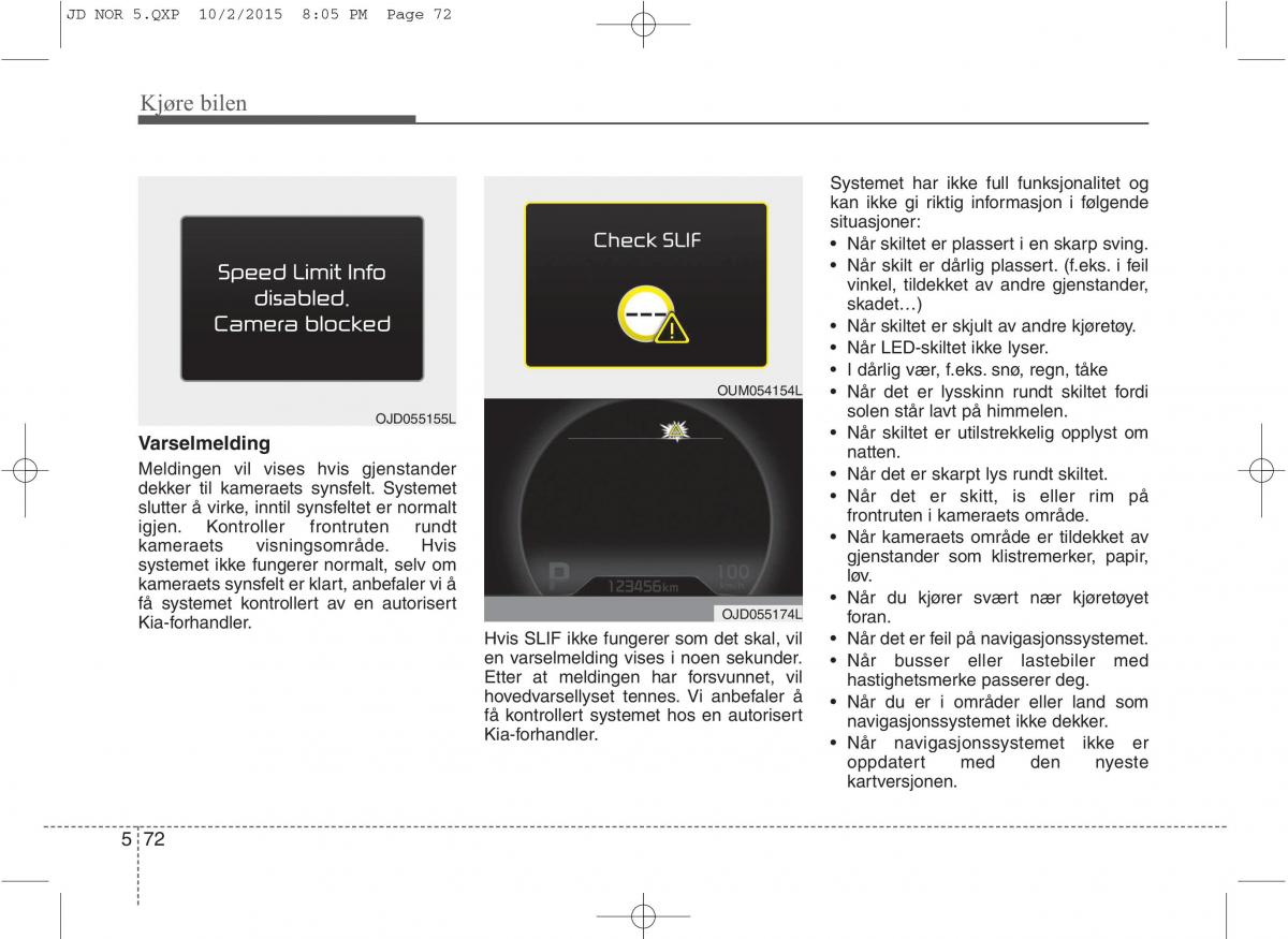 KIA Ceed II 2 bruksanvisningen / page 442