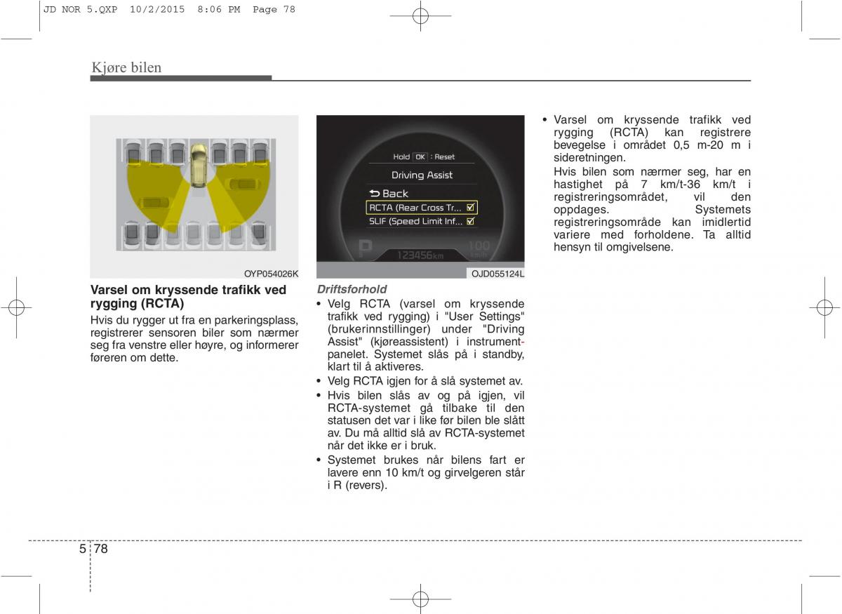 KIA Ceed II 2 bruksanvisningen / page 448