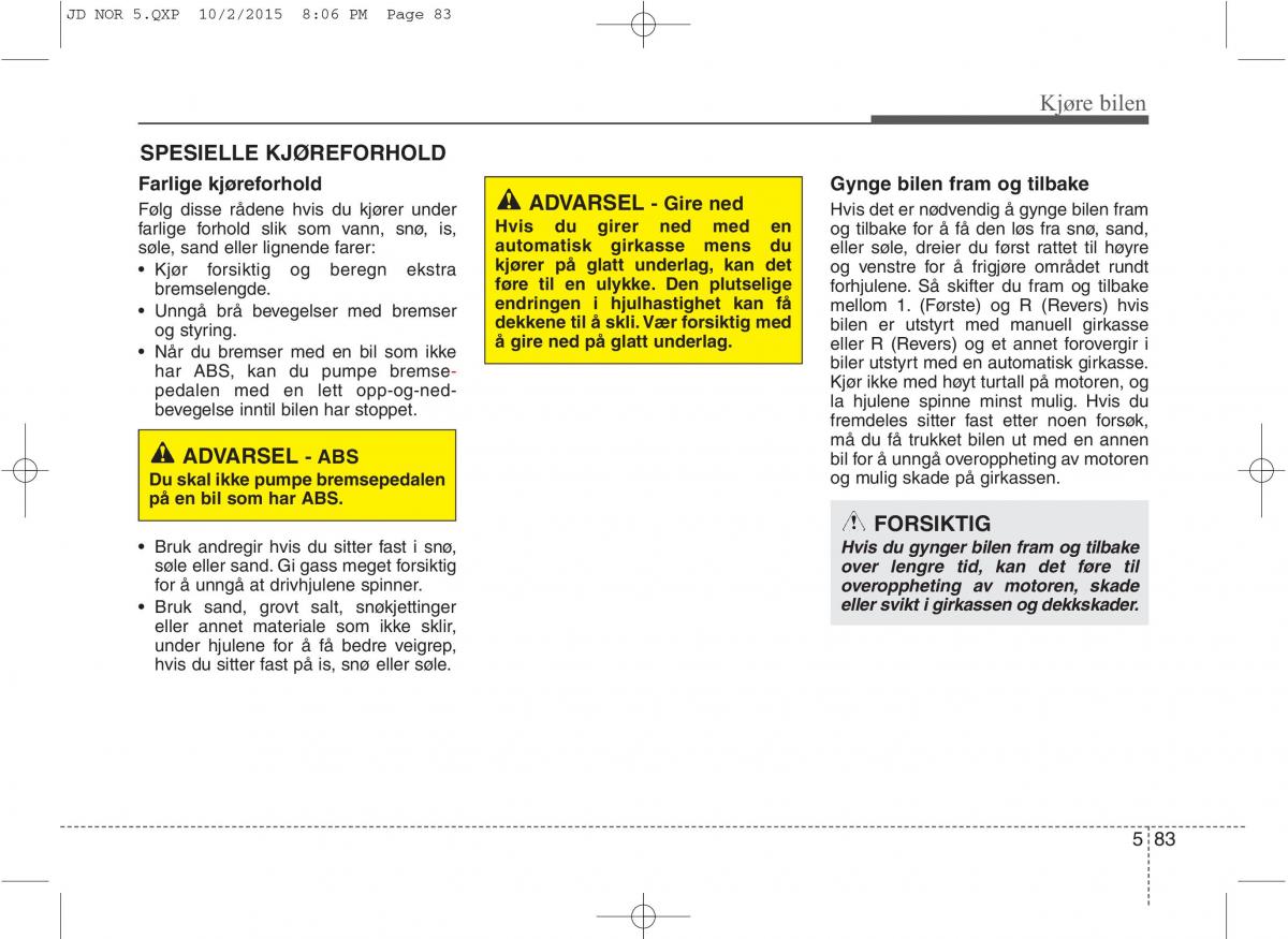 KIA Ceed II 2 bruksanvisningen / page 453