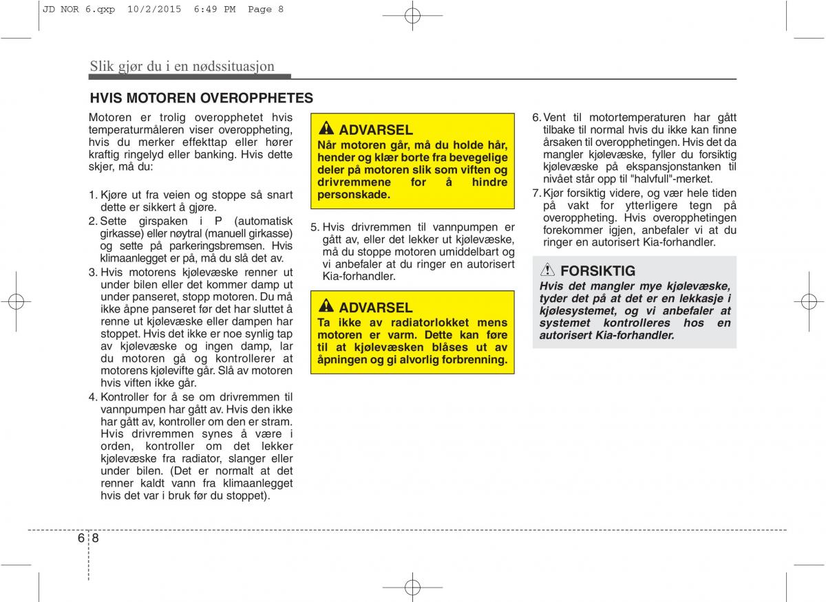 KIA Ceed II 2 bruksanvisningen / page 478