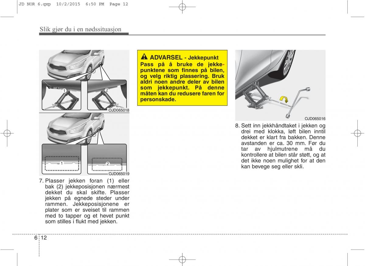 KIA Ceed II 2 bruksanvisningen / page 482