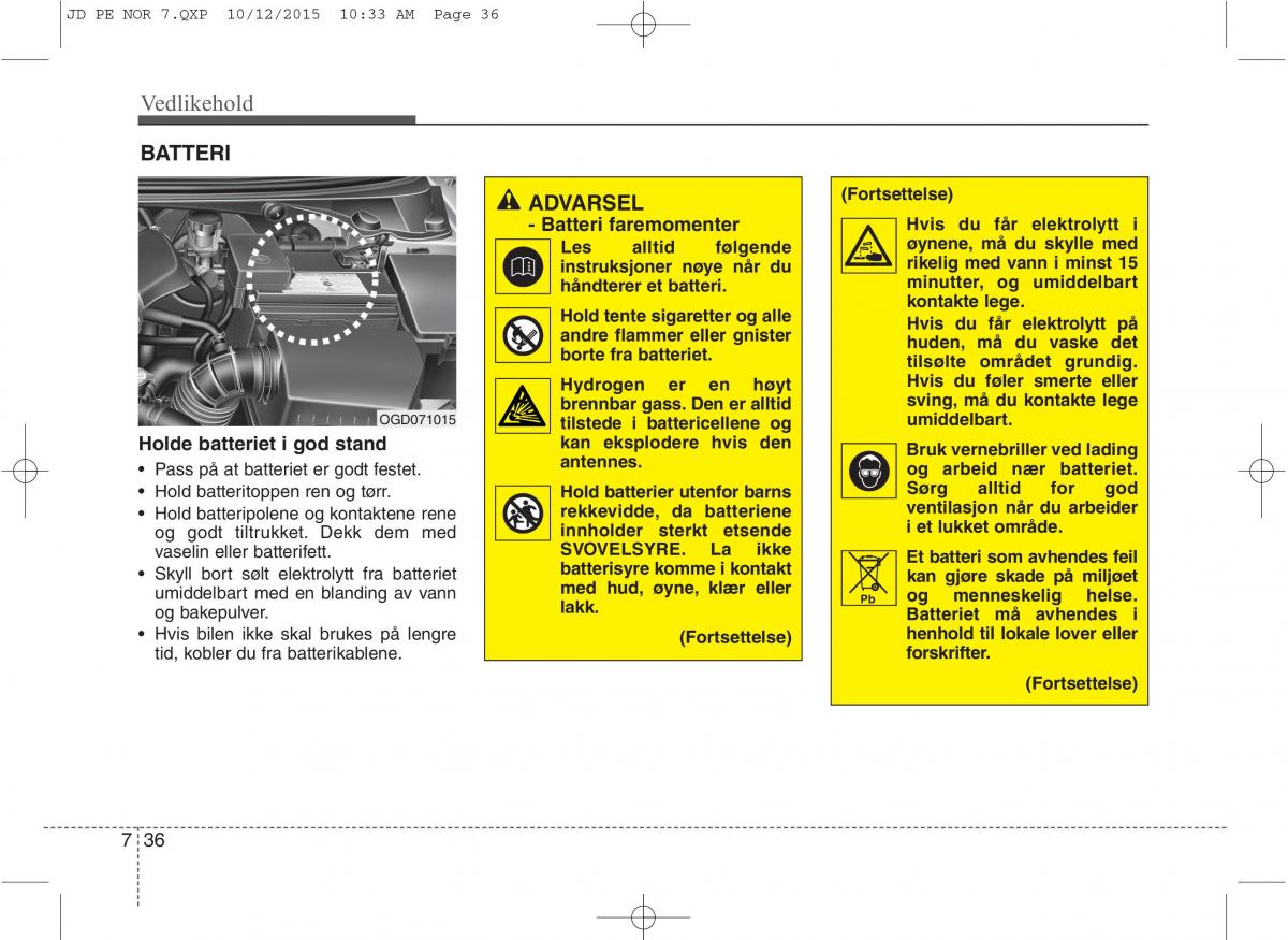 KIA Ceed II 2 bruksanvisningen / page 539