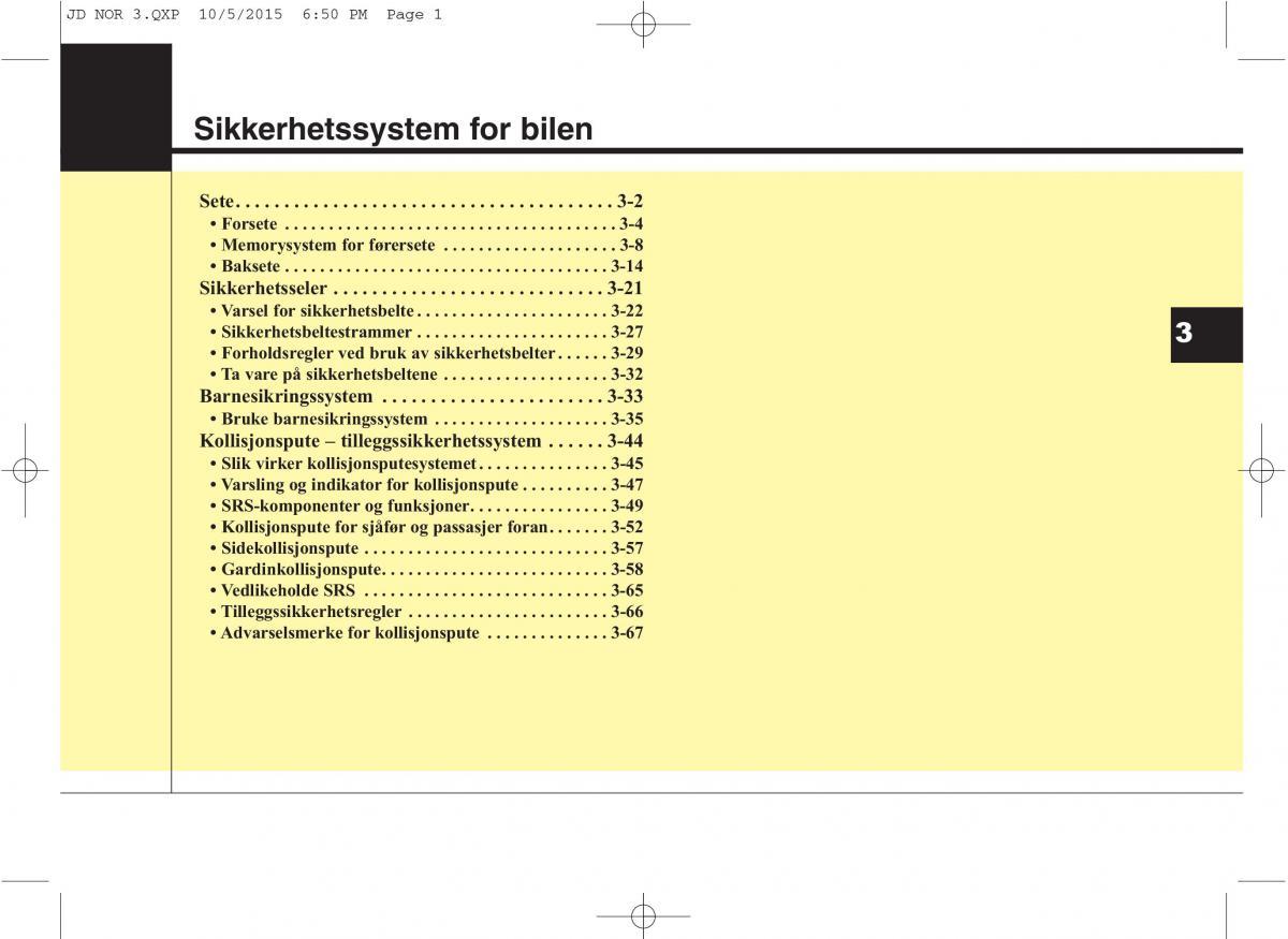 KIA Ceed II 2 bruksanvisningen / page 18