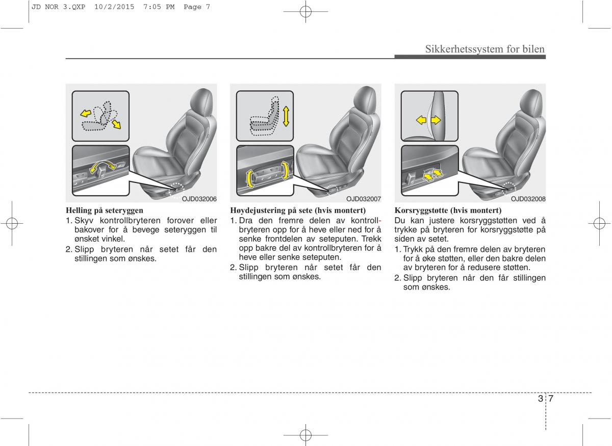 KIA Ceed II 2 bruksanvisningen / page 24