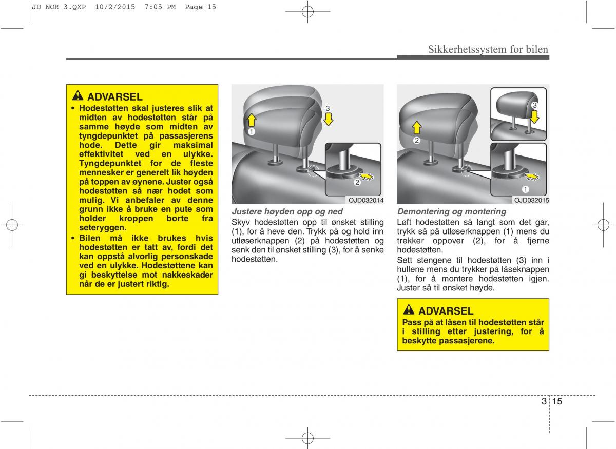 KIA Ceed II 2 bruksanvisningen / page 32