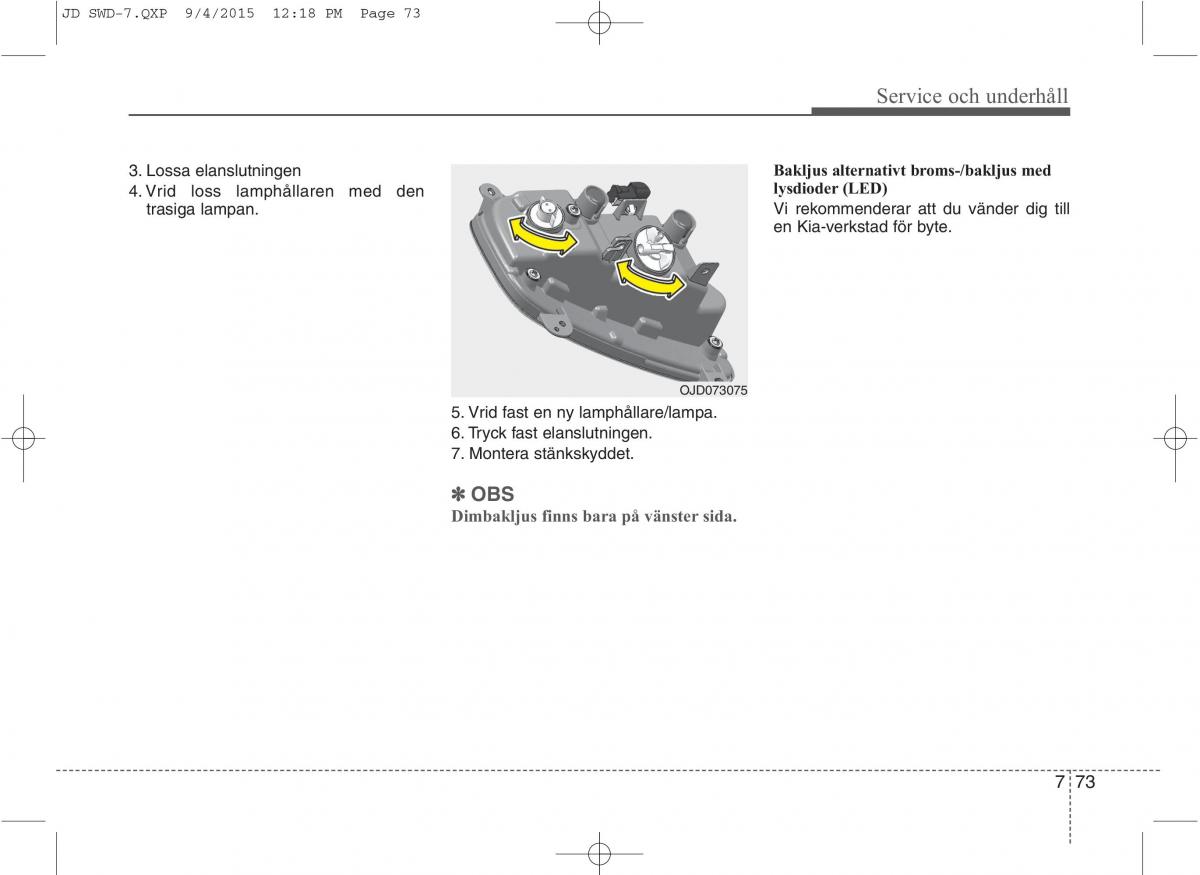 KIA Ceed II 2 instruktionsbok / page 542