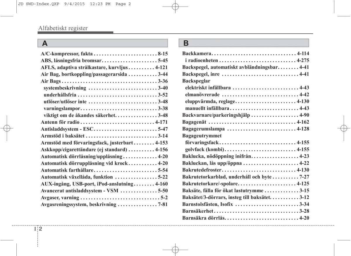 KIA Ceed II 2 instruktionsbok / page 569