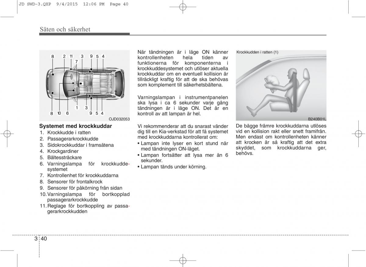 KIA Ceed II 2 instruktionsbok / page 57