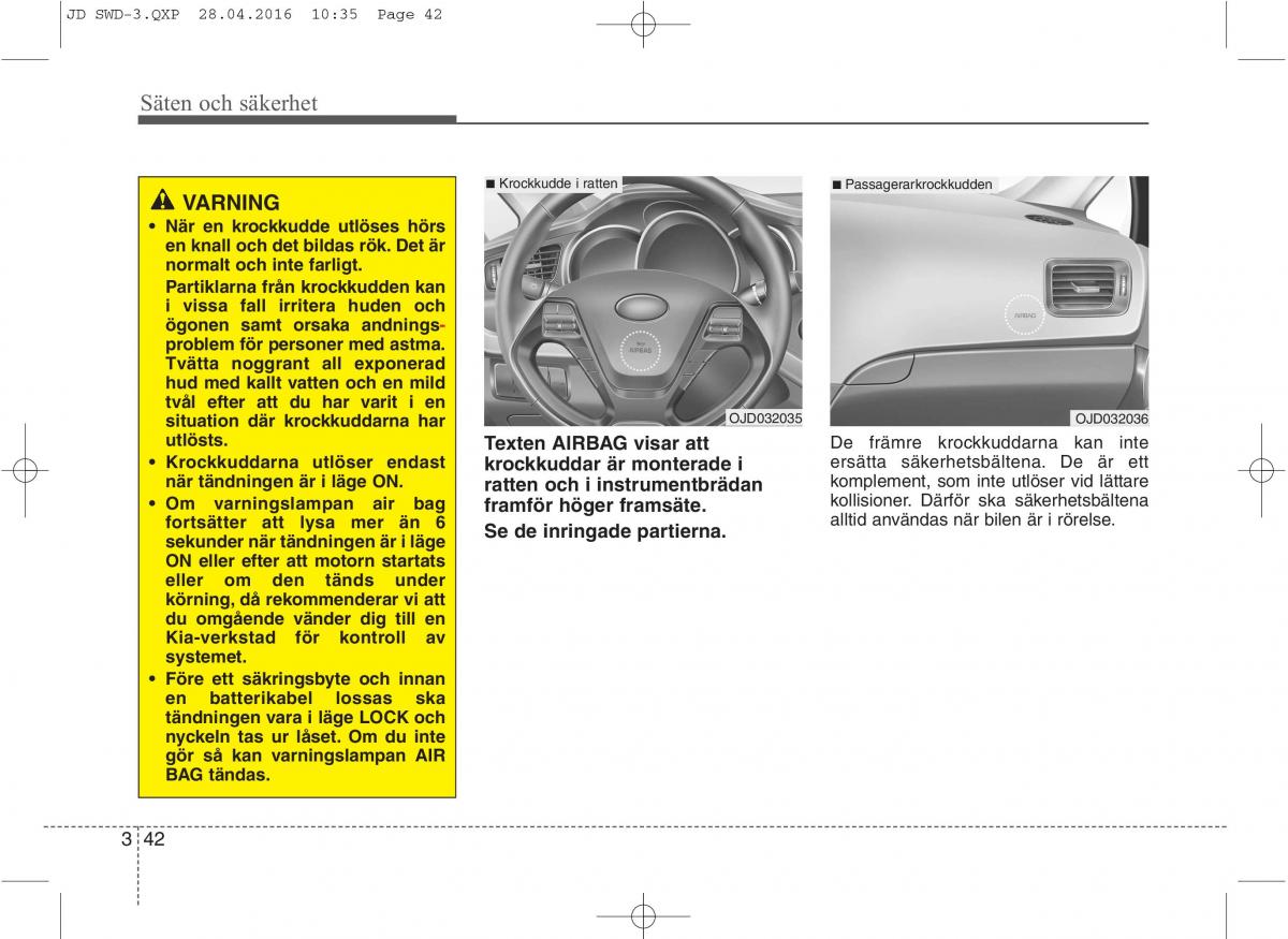 KIA Ceed II 2 instruktionsbok / page 59