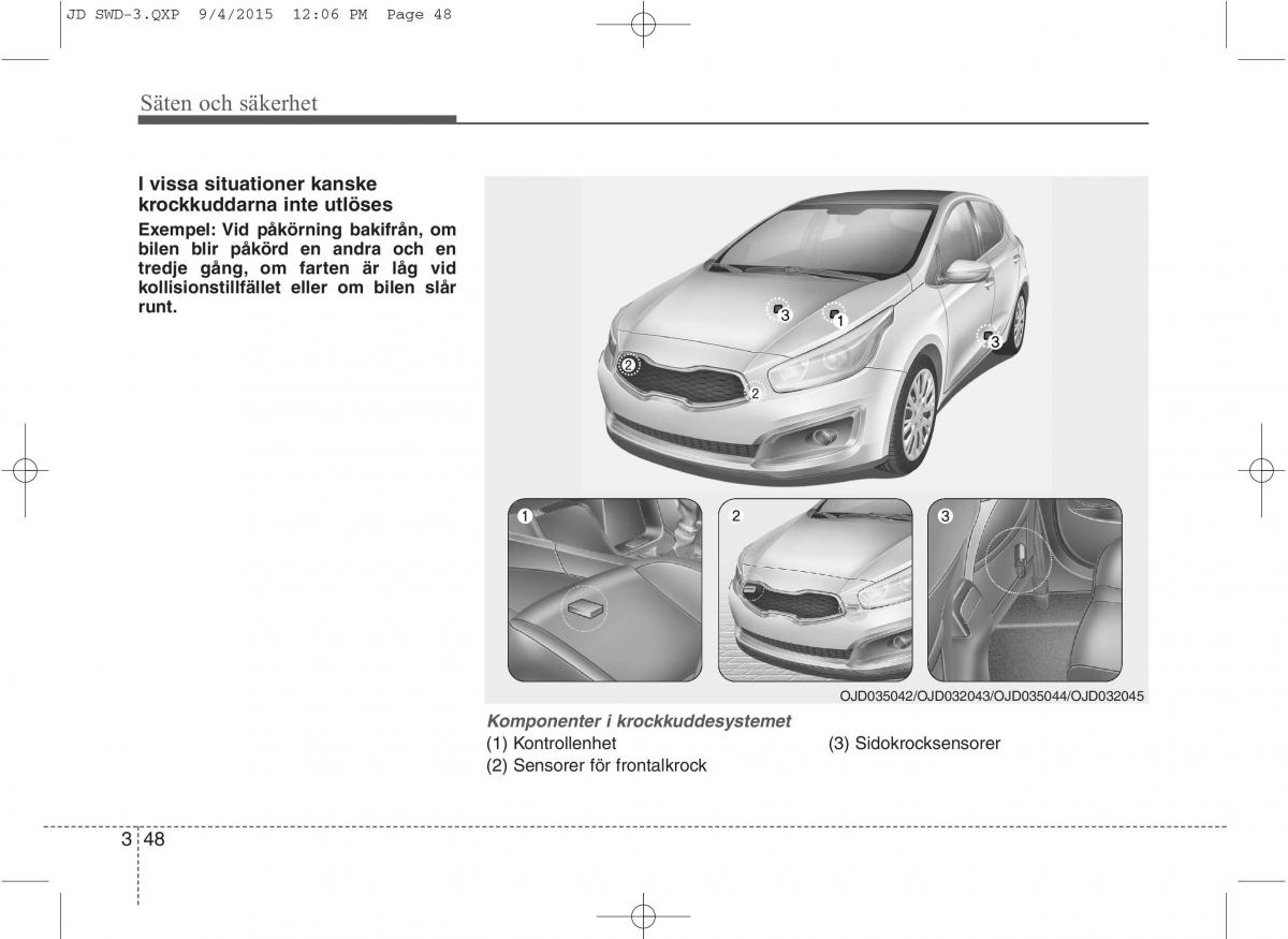 KIA Ceed II 2 instruktionsbok / page 65