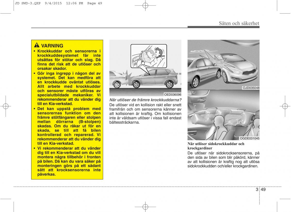 KIA Ceed II 2 instruktionsbok / page 66