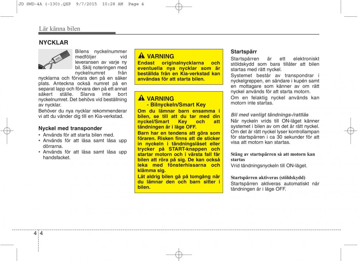 KIA Ceed II 2 instruktionsbok / page 75