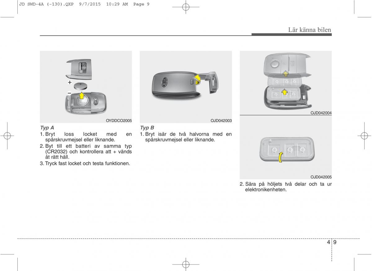 KIA Ceed II 2 instruktionsbok / page 80