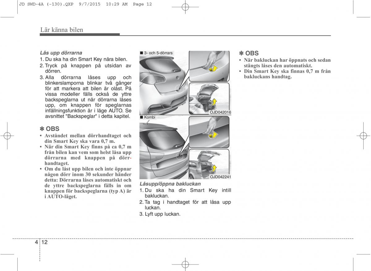 KIA Ceed II 2 instruktionsbok / page 83