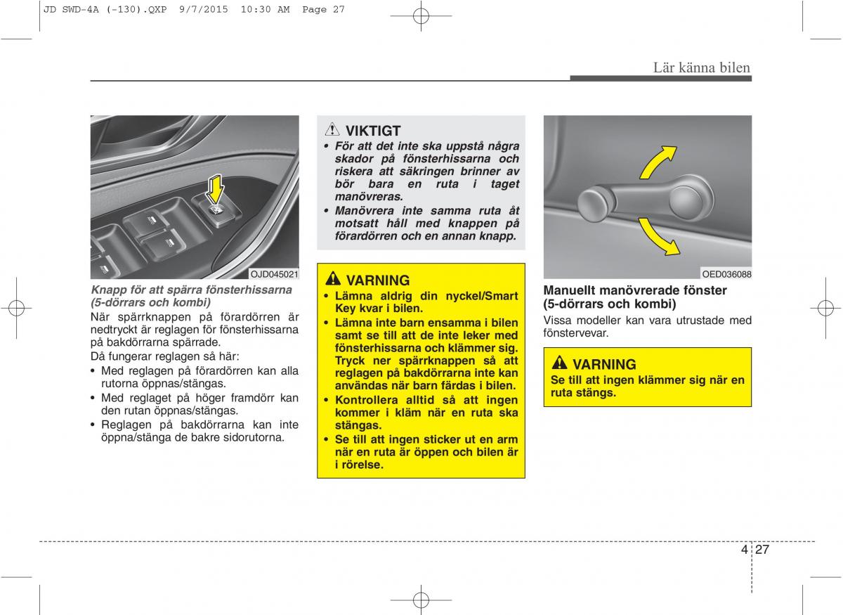 KIA Ceed II 2 instruktionsbok / page 98